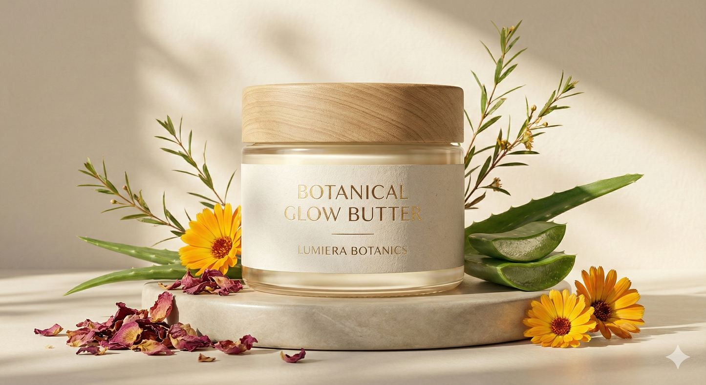 Botanical Glow Butter for Radiance & Renewal
