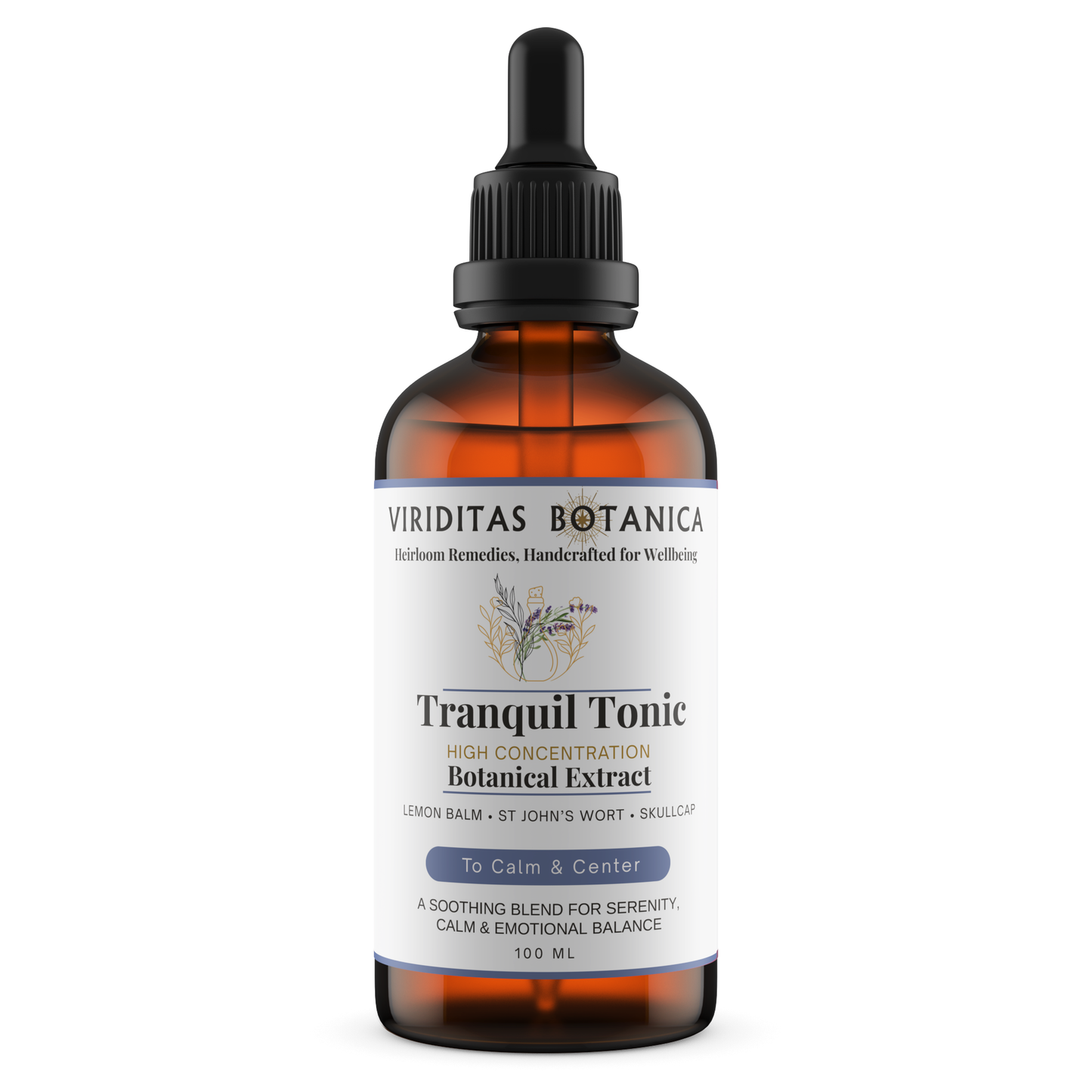 Tranquil Tonic - Botanical Nervine Elixir