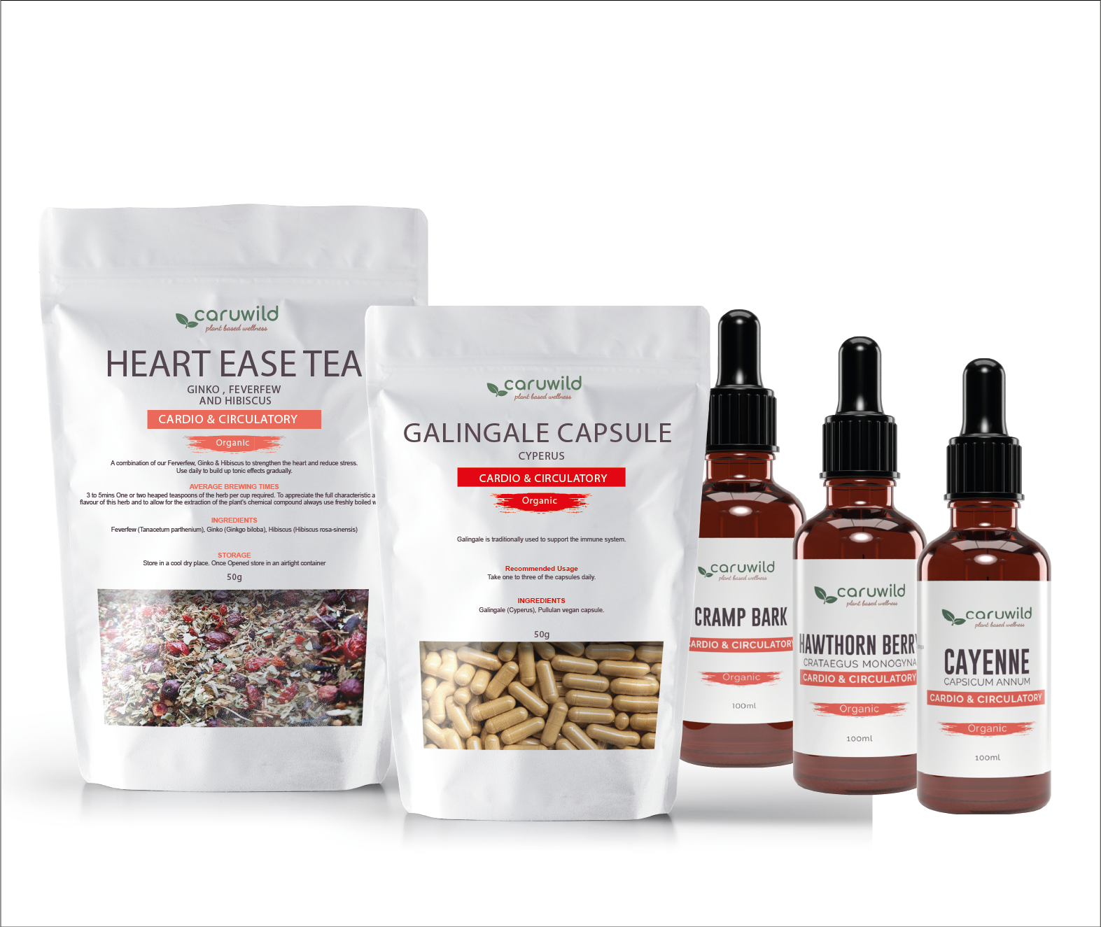 Nurturing Your Heart with Nature: The Caruwild Heart Health Kit”