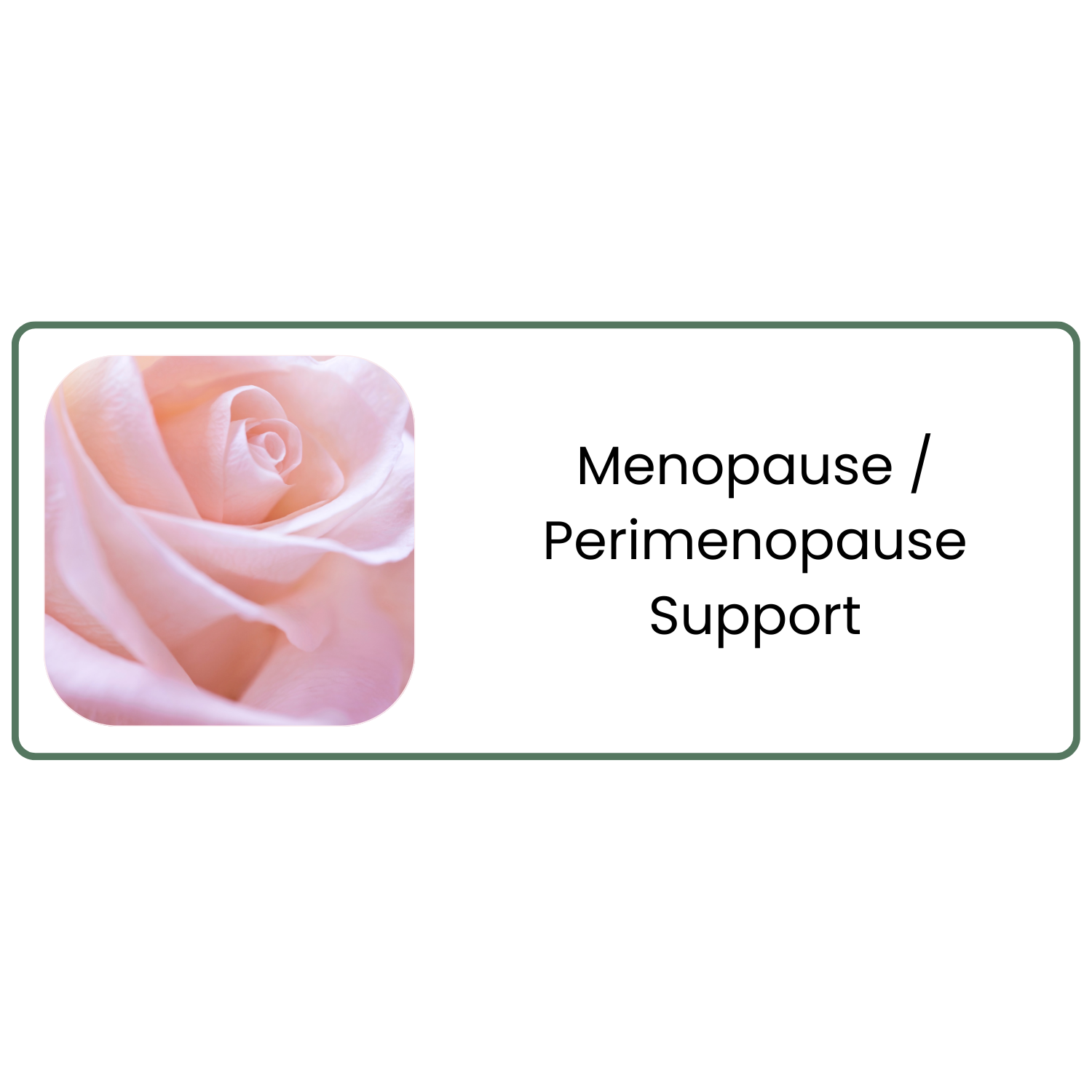 Menopause & Perimenopause Support