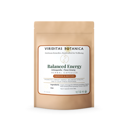 Balanced Engergy Capsule Packaging