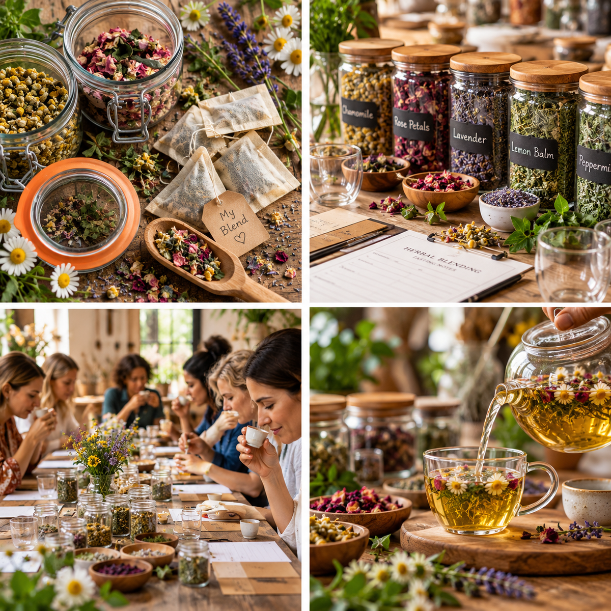The Herbal Blending Experience -Session One: Calm, Rest & Relaxation