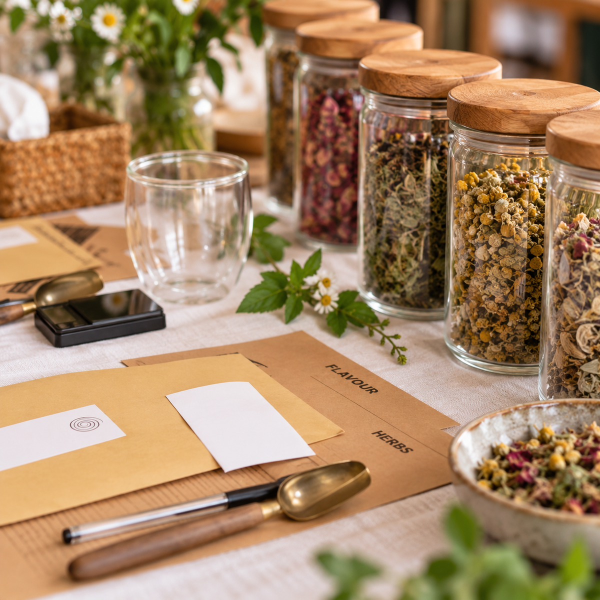 The Herbal Blending Experience -Session One: Calm, Rest & Relaxation