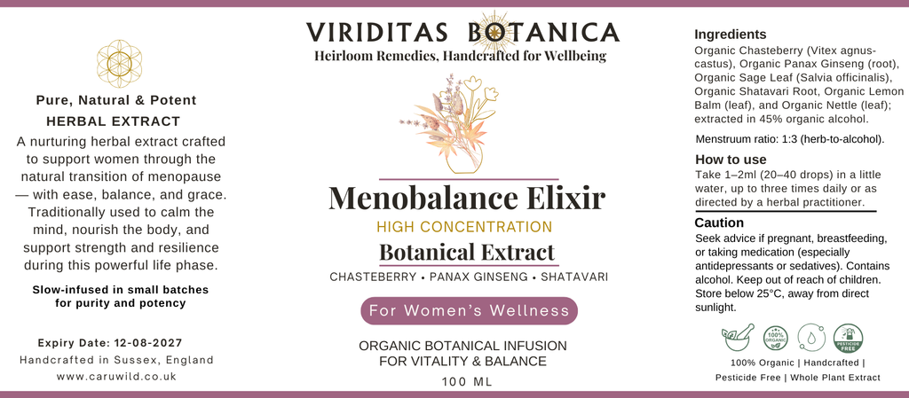 Menobalance Elixir Botanical Extract