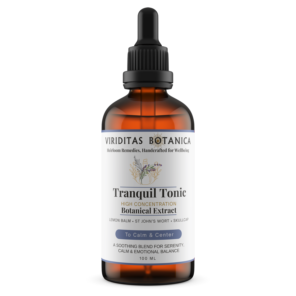 Tranquil Tonic - Botanical Nervine Elixir