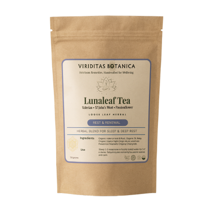 Luna Leaf Tea - Night-Time Herbal Tea for Deep Calm & Rest