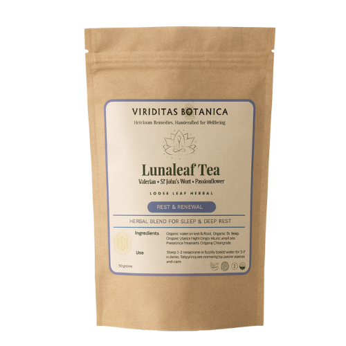 Luna Leaf Tea - Night-Time Herbal Tea for Deep Calm & Rest